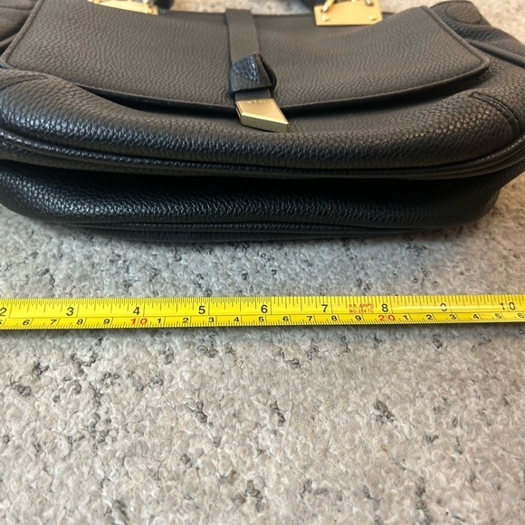 Foley + Corina NWOT leather Black and Gold Crossbody Bag - Picture 15 of 16